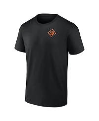 Fanatics Mto Label Men's Black Baltimore Orioles Field Play T-Shirt