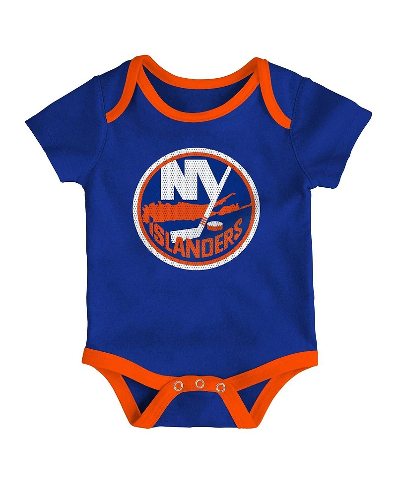 Outerstuff Baby Boys and Girls 3-Piece New York Islanders Legend Bodysuit Set