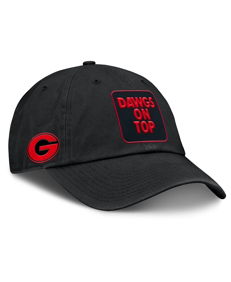 Nike Men's Black Georgia Bulldogs Local Club Adjustable Hat