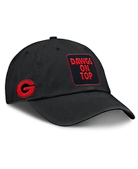 Nike Men's Black Georgia Bulldogs Local Club Adjustable Hat