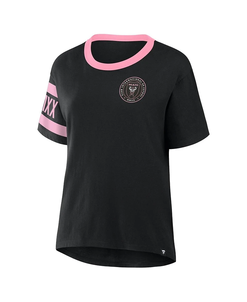 Fanatics Women's Black Inter Miami Cf Defender Pairing Legacy T-Shirt