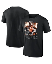 Fanatics Mto Label Men's Jackson Holliday Black Baltimore Orioles Welcome to the Show T-Shirt