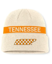 Nike Men's Natural Tennessee Volunteers Peak Primetime Utility Cuffed Knit Hat