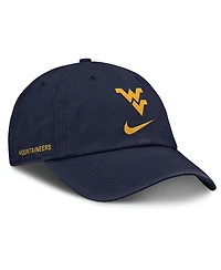 Nike Men's Navy West Virginia Mountaineers Primetime Club Adjustable Hat