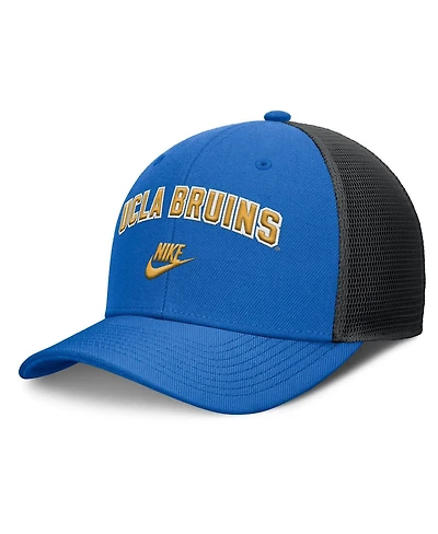 Nike Men's Blue/Black Ucla Bruins Legacy Arch Rise Performance Trucker Adjustable Hat