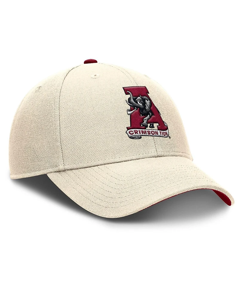 Nike Men's Natural Alabama Crimson Tide Rise Legacy Adjustable Hat