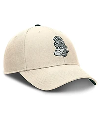 Nike Men's Natural Michigan State Spartans Rise Legacy Adjustable Hat