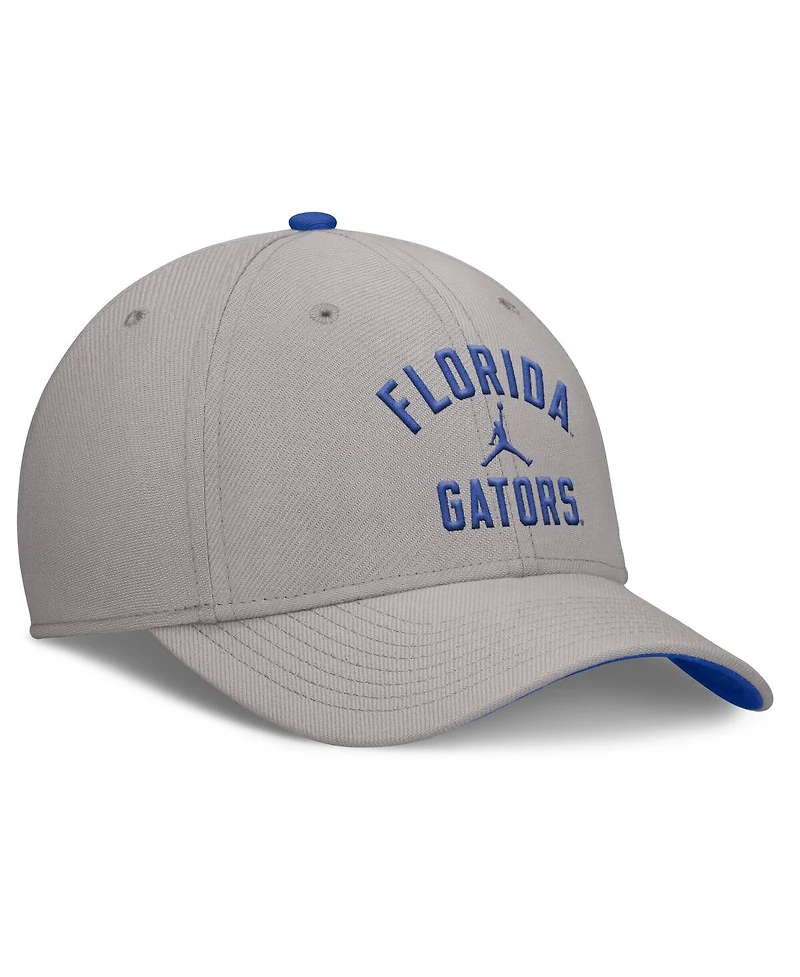 Jordan Men's Gray Florida Gators Rise Prep Performance Flex Hat