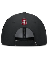 Nike Men's Black Stanford Cardinal Club Prep Performance Adjustable Hat