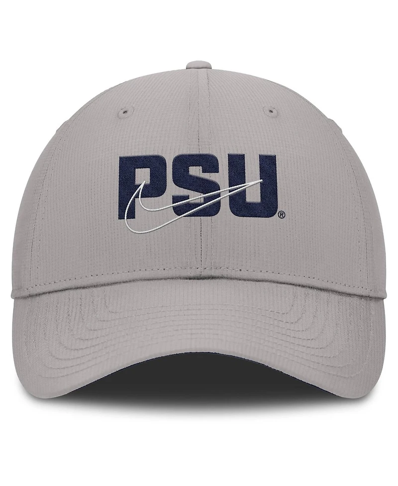 Nike Men's Gray Penn State Nittany Lions Club Prep Performance Adjustable Hat
