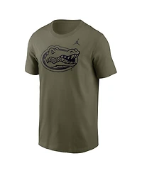 Jordan Men's Olive Florida Gators Primetime Logo Performance T-Shirt