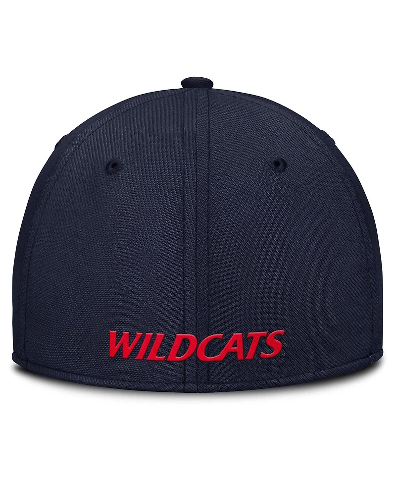 Nike Men's Navy Arizona Wildcats 2025 On-Field Rise Performance Flex Hat
