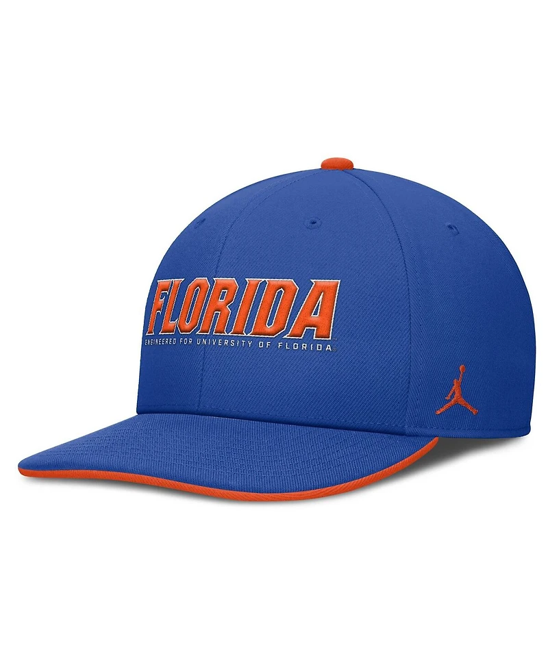 Jordan Men's Royal Florida Gators 2025 On-Field Pro Performance Adjustable Hat