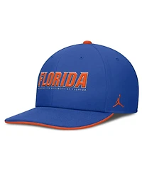 Jordan Men's Royal Florida Gators 2025 On-Field Pro Performance Adjustable Hat