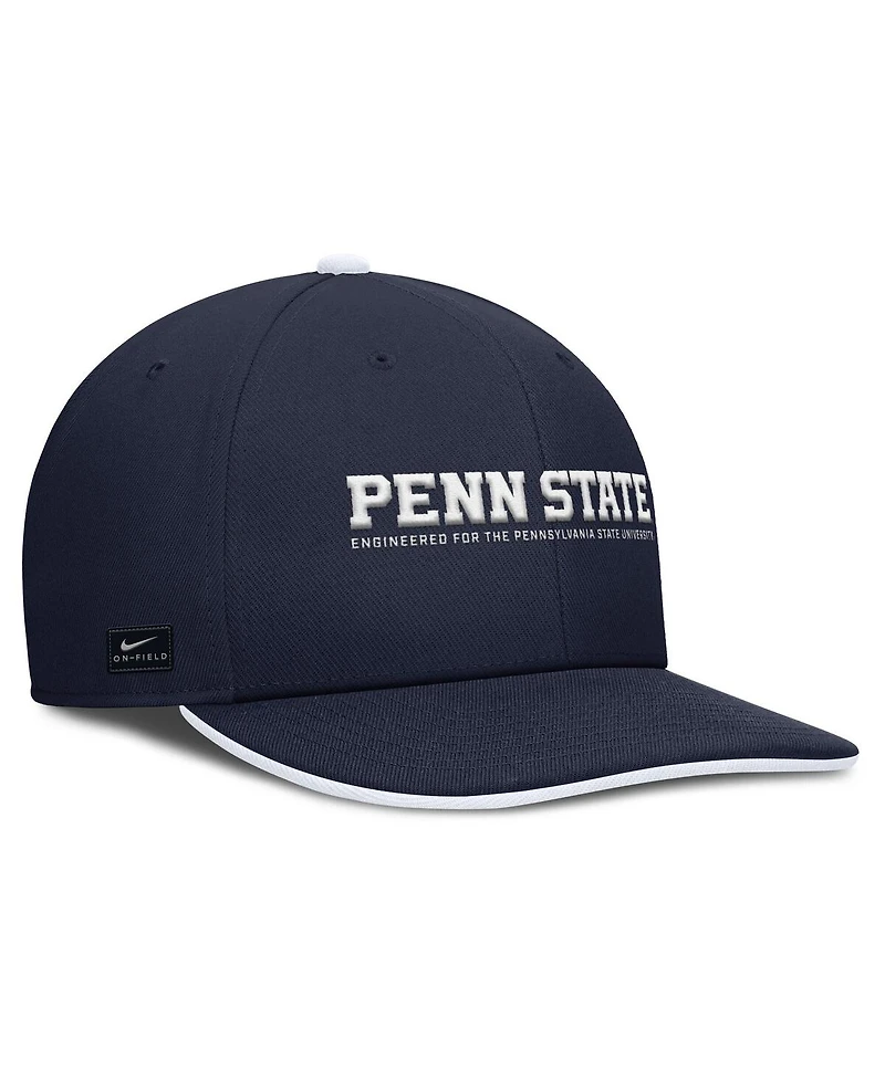 Nike Men's Navy Penn State Nittany Lions 2025 On-Field Pro Performance Adjustable Hat