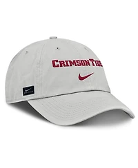 Nike Men's Gray Alabama Crimson Tide 2025 On-Field Gameday Club Adjustable Hat