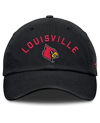 Fanatics Men's Black Louisville Cardinals Myth Adjustable Hat