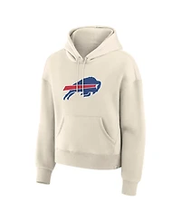 Fanatics Women's Cream Buffalo Bills Dove Legacy Pullover Hoodie
