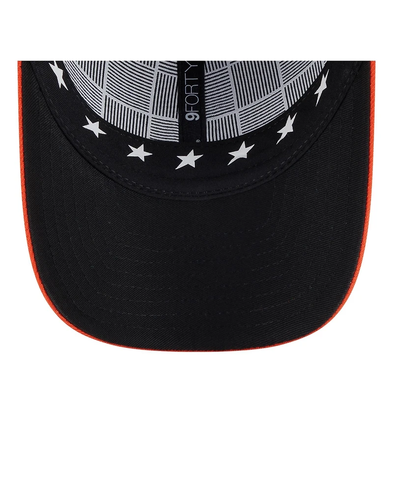 New Era Men's Navy/Orange Houston Astros 2025 Mlb All-Star Game 9FORTY M-Crown Adjustable Hat