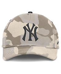 Nike Men's Natural New York Yankees Camo Pack Rise Adjustable Hat
