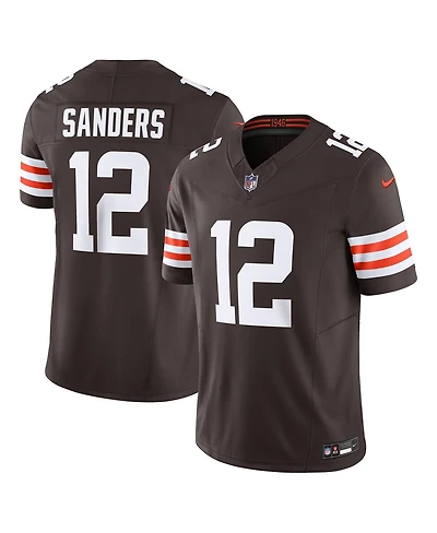 Nike Men's Shedeur Sanders Brown Cleveland Browns Team Vapor F.u.s.e. Limited Jersey