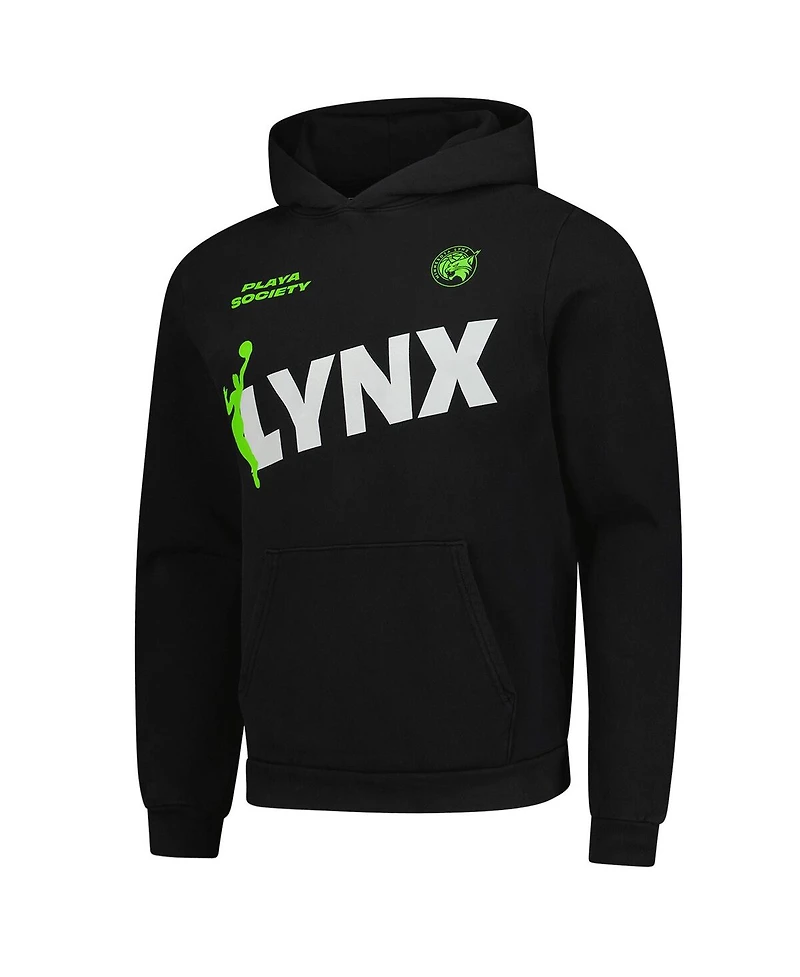 Playa Society Men's and Women's Black Minnesota Lynx Team Pullover Hoodie