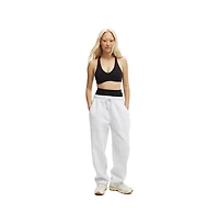 Cotton On Women's Active Plush Essential Barrel Sweatpant