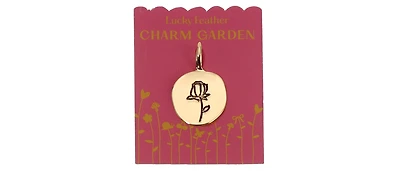 Lucky Feather Charm Garden - Gold - Love
