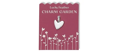 Lucky Feather Charm Garden - Silver