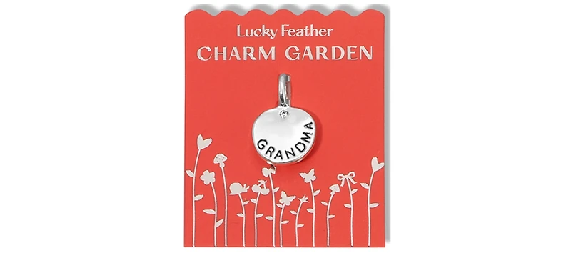 Lucky Feather Charm Garden - Silver
