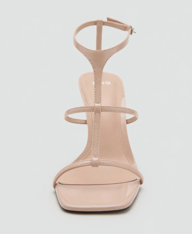 Mango Women's Heel Strips Sandals