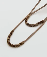 Mango Women's Beaded Handbag