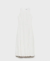 Mango Women's Balloon Effect Long Dress