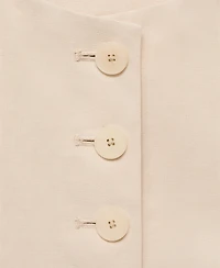 Mango Women's Buttoned Suit Vest