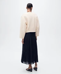 Mango Women's Oversized Cotton Jacket