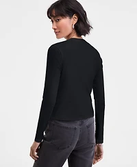 On 34th Women's Long-Sleeve Top, Macy's Exclusive