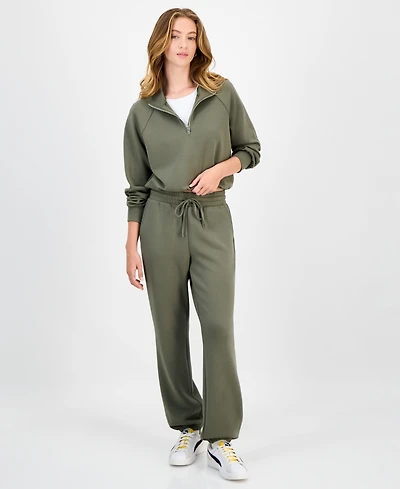 Tinseltown Juniors' Drawstring-Waist Jogger Pants