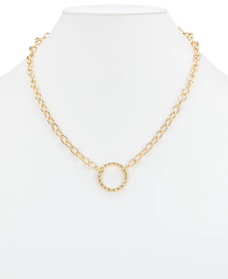 Patricia Nash Large Ring Necklace, 18" + 3" extender