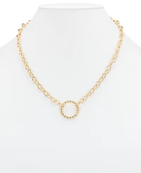 Patricia Nash Large Ring Necklace, 18" + 3" extender
