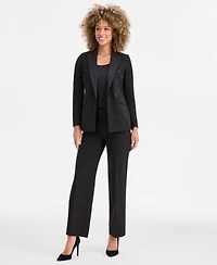 Anne Klein Women's Peak-Lapel Open-Front Blazer