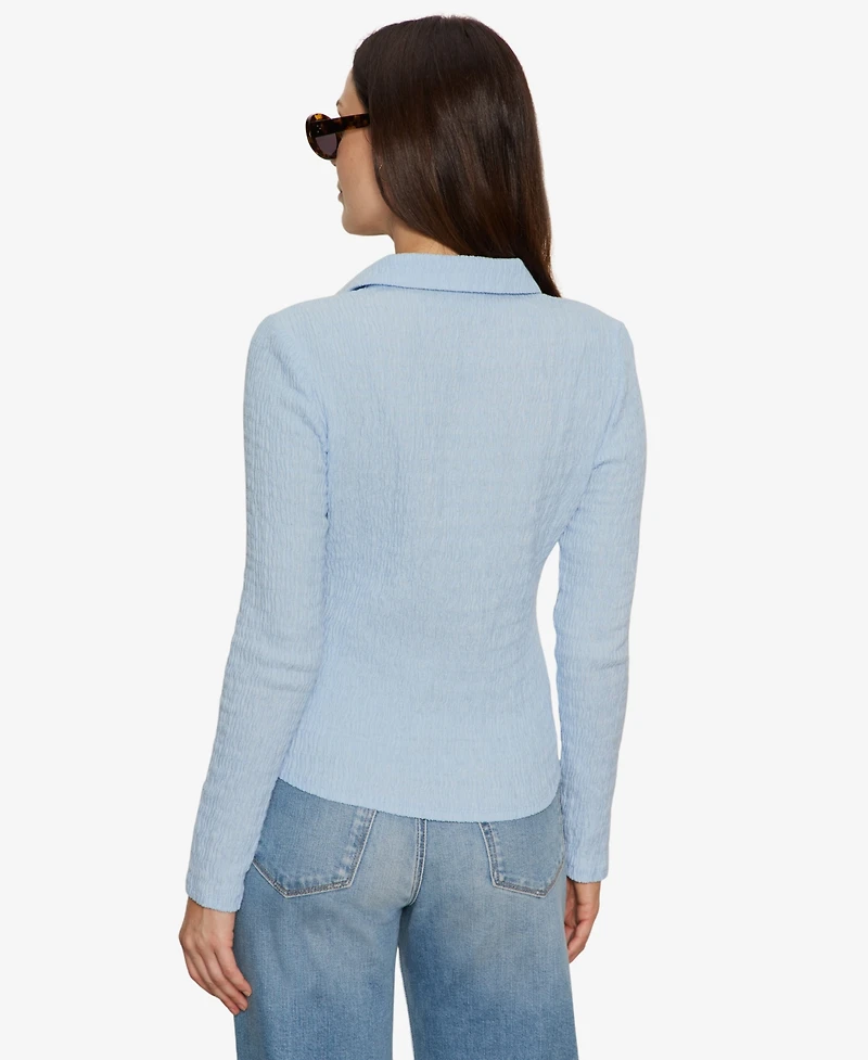 Sanctuary Women's Long Sleeve Textured Top