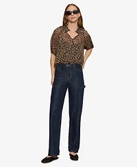 Sanctuary Women's Keep Me Close Collared Blouse