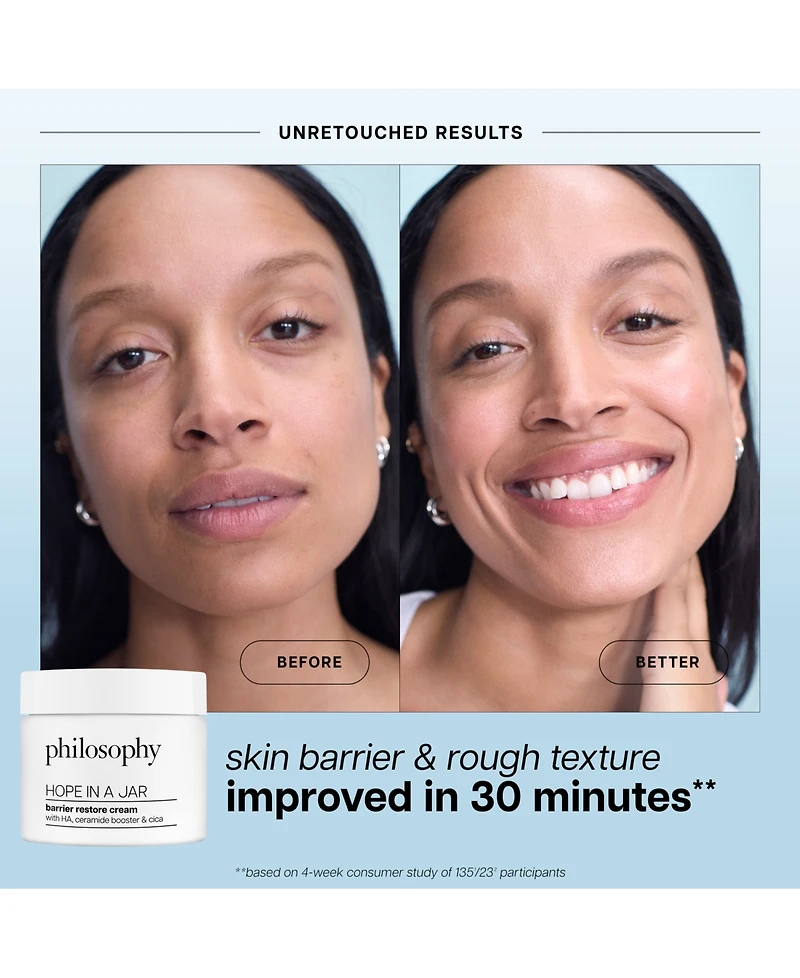 philosophy Hope In A Jar Barrier Restore Cream, 2 oz.