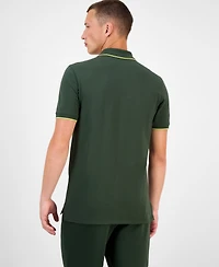 Hugo Boss Men's Dinoso Slim Fit Short Sleeve Tipped Polo Shirt