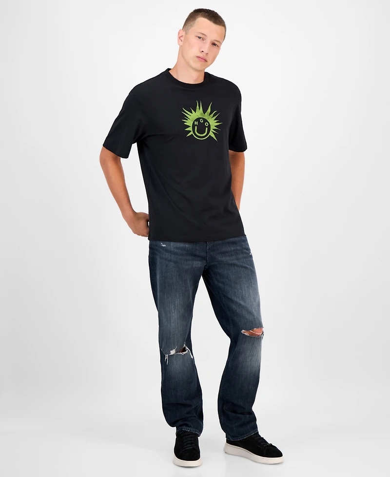 Hugo By Boss Men's Nugix Cotton Graphic T-Shirt
