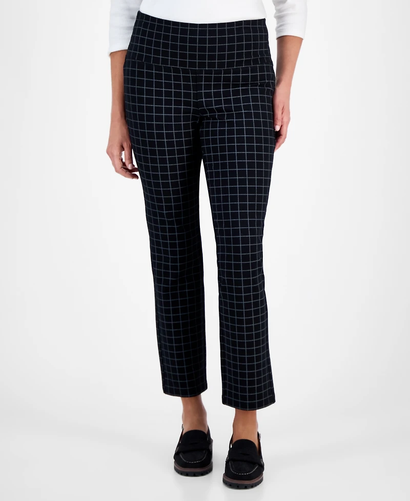 Style & Co Women's Straight-Leg Ponte-Knit Pants, Created for Macy's