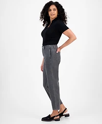 Style & Co Women's Mid-Rise Relaxed Straight-Leg Jeans, Macy's Exclusive