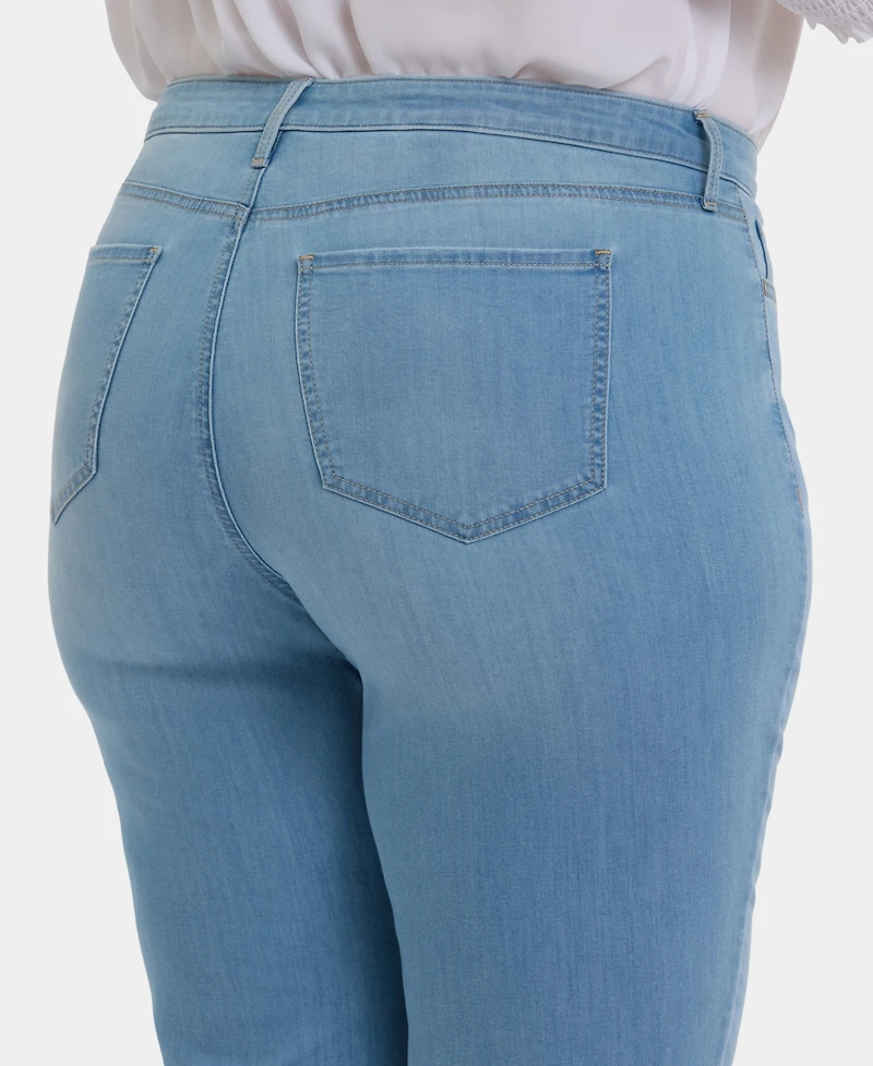 Nydj Plus Relaxed Piper Crop Jeans