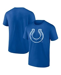 Fanatics Men's Royal Indianapolis Colts Chrome Dimension T-Shirt