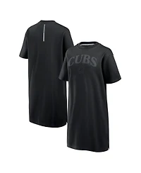 Fanatics Women's Black Chicago Cubs Elements Cotton Dress